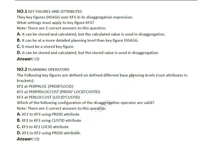 Latest C_TS450_2020 Practice Materials