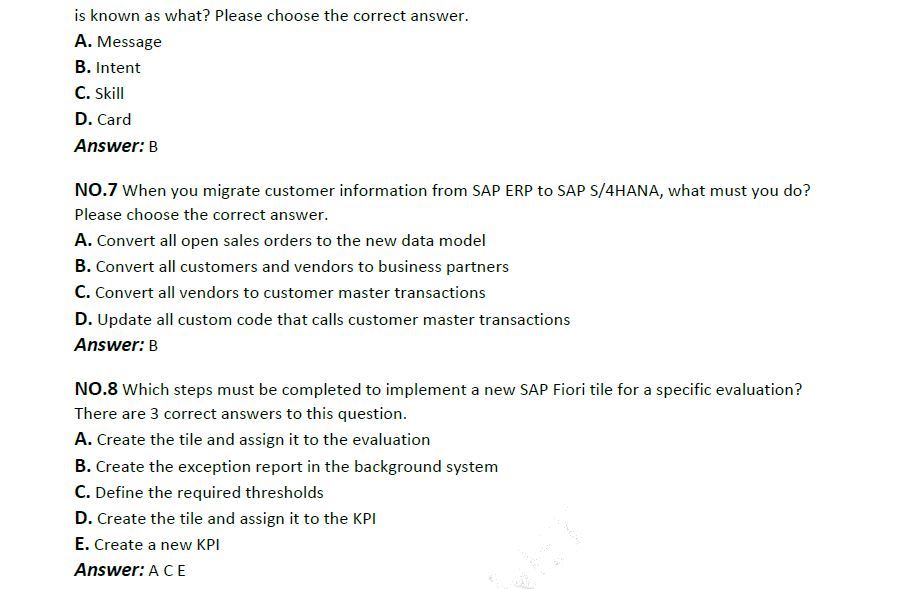 C_TS462_1909 Certified Questions