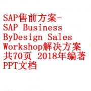 SAP Business ByDesign云ERP培训视频教程及教材 – 开源资料库