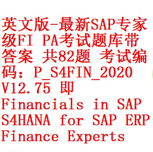 P-S4FIN-2021 Related Exams