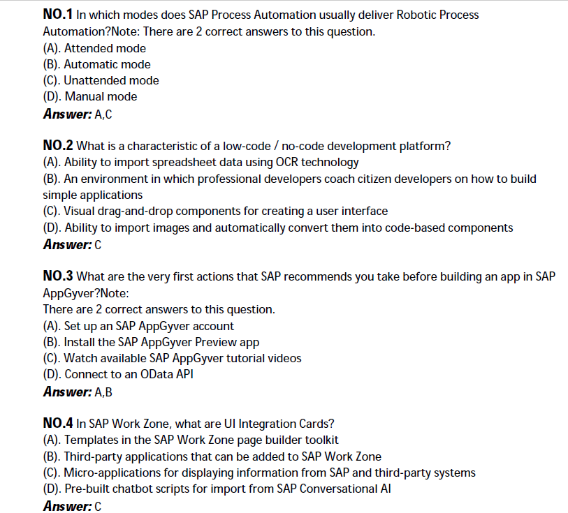 Study Guide C-LCNC-02 Pdf