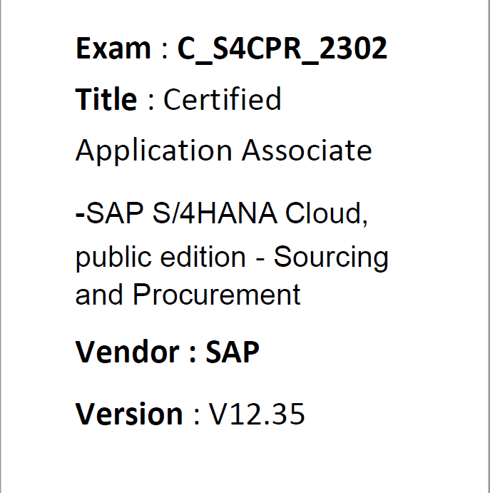 C-S4CPR-2302 Test Lab Questions